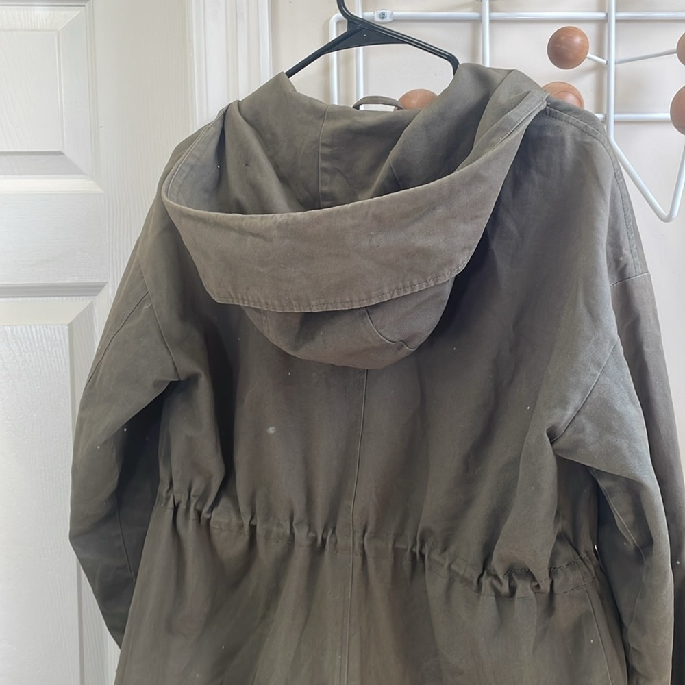 Matt & Nat - Classic Safari Outdoor Army Hood Jacket - Green - M - Picture 7 of 12